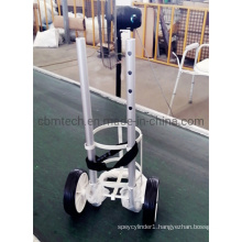 Aluminum Trolley with Basket Carrying Small-Size Gas Cylinders